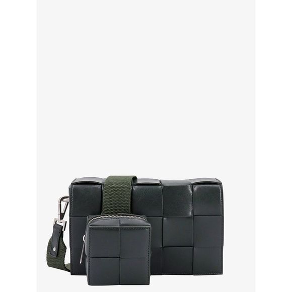 BOTTEGA VENETA Other - BOTTEGA VENETA Cassette Man Green Shoulder Bags